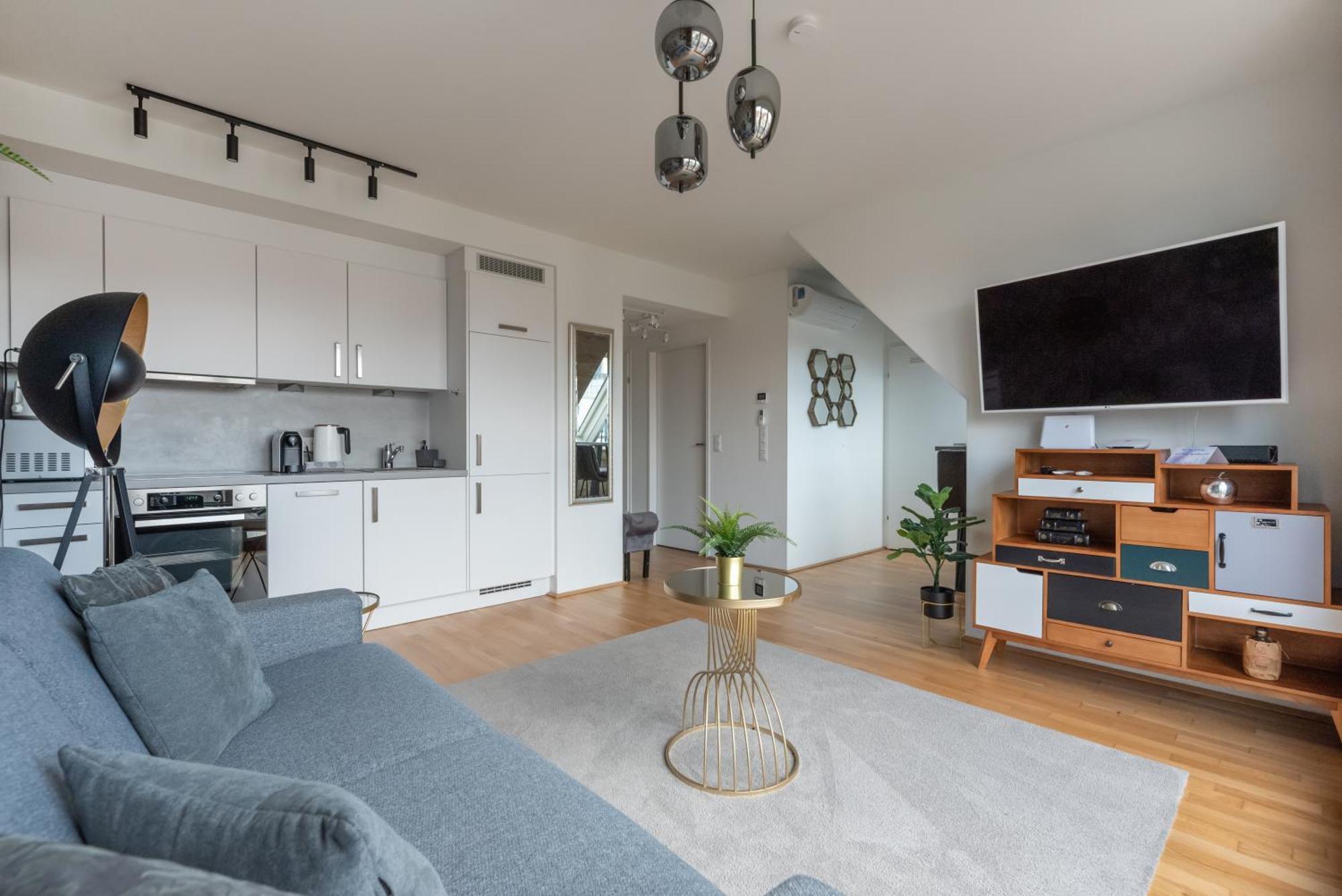 Luxurious Living With Beautiful Terrace Viena